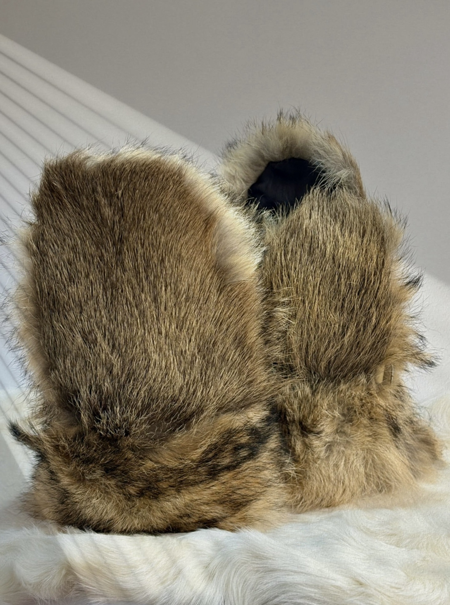 Mitaines de wapiti & coyote